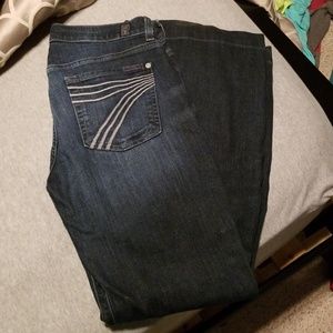 7 For All Mankind Flare Jean's